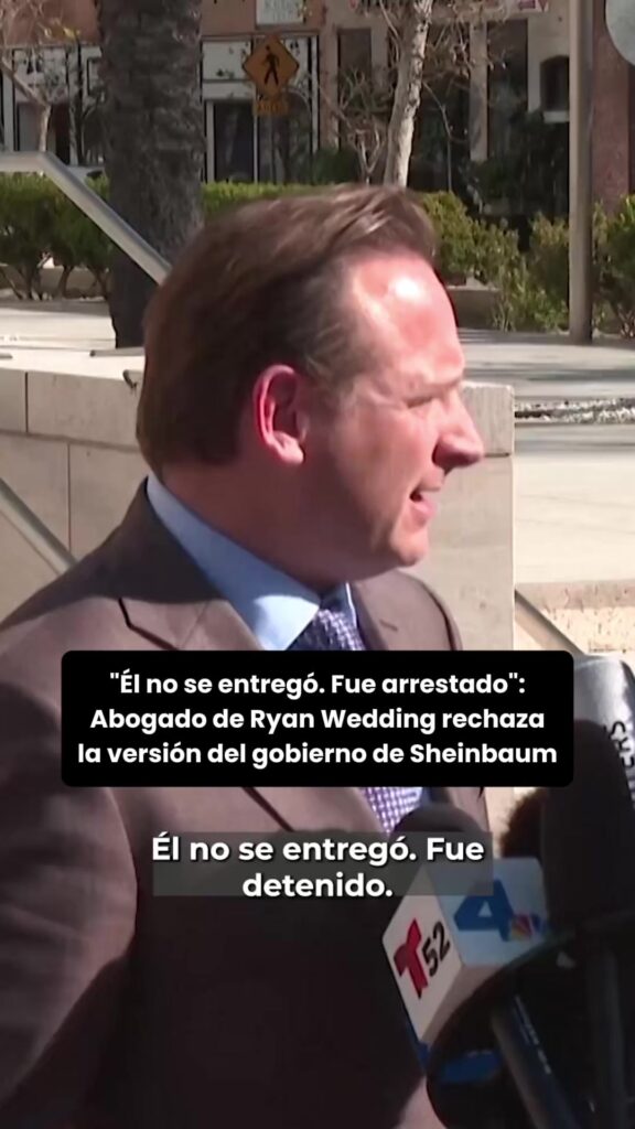 @elhilomx “Él no se entregó. Fue arrestado”: Abogado de Ryan Wedding rechaza la …
