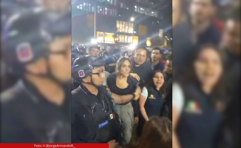 Alcaldesa de Cuauhtémoc denuncia ataques durante desalojo de comerciantes en San Cosme