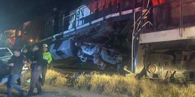 Colisión de trenes de carga en Nogales