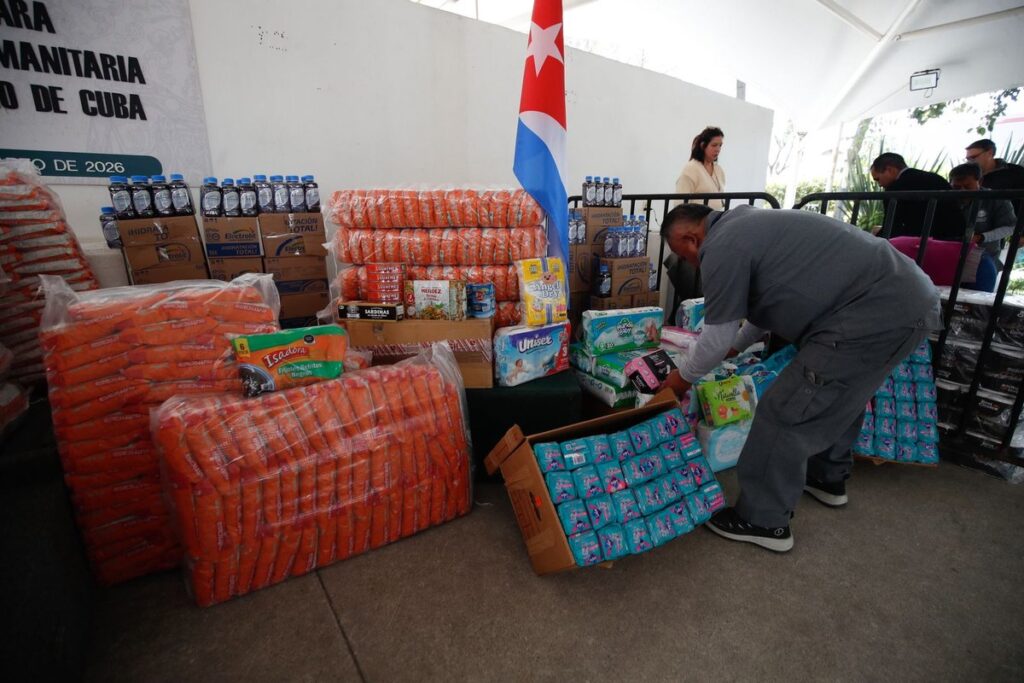 México envía más ayuda humanitaria a Cuba