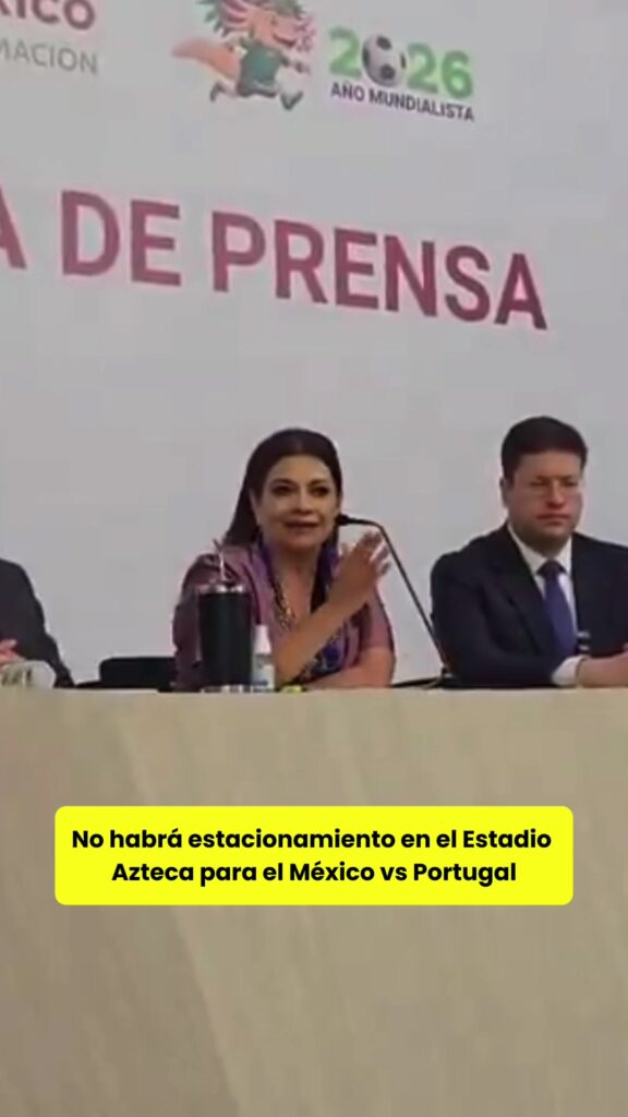 @elhilomx No habrá estacionamiento en el Estadio Azteca para el México vs Portug…