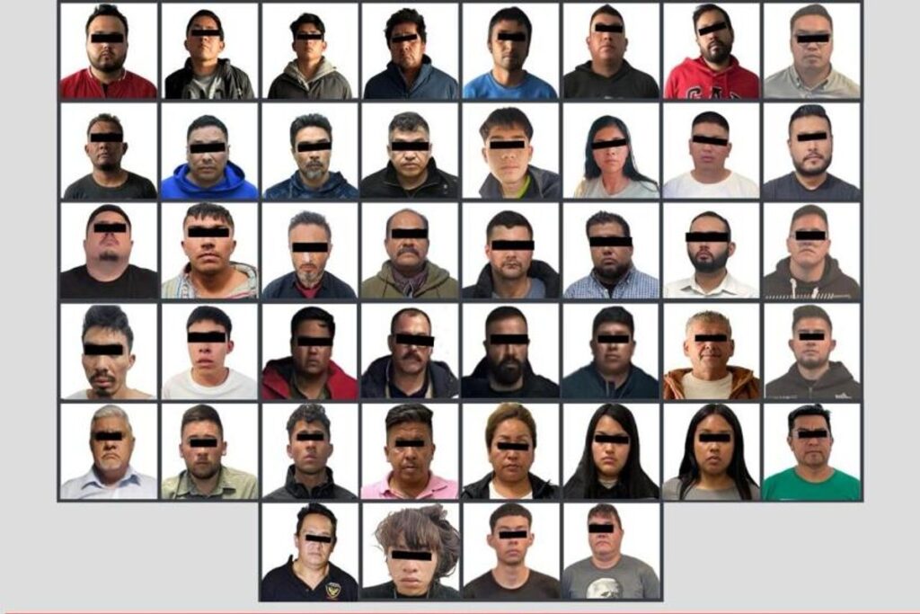 Detienen a 44 impostores que montaban retenes ilegales en Edomex