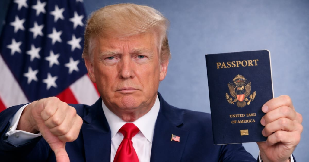 Estados Unidos restringe entrada y salida por pasaportes vencidos