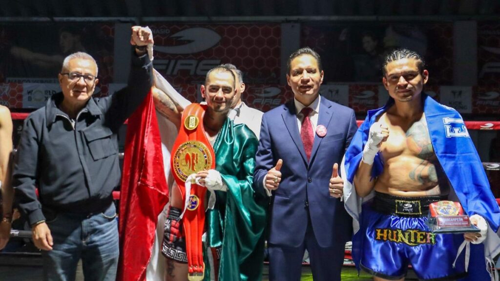 Gran evento internacional de kickboxing en Fire Sports Apizaco