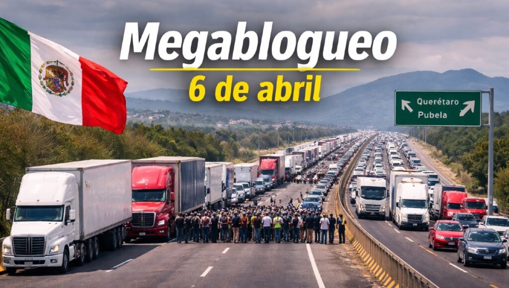 Impacto del Megabloqueo del 6 de abril en las carreteras de México: Lista actualizada