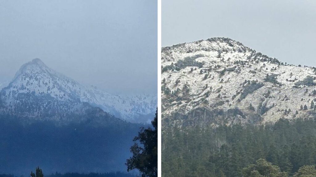 Maravillas invernales en primavera: Nieve en Ajusco y volcanes mexicanos
