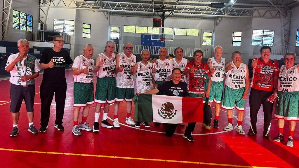 Ramón Castillo y Guerreros Azteca 80 conquistan oro en Panamericano de Maxi-básquet
