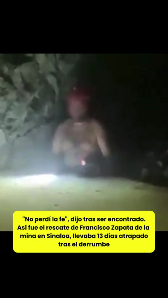 @elhilomx Así fue el rescate de Francisco Zapata de la mina de Santa Fe, en Sina…