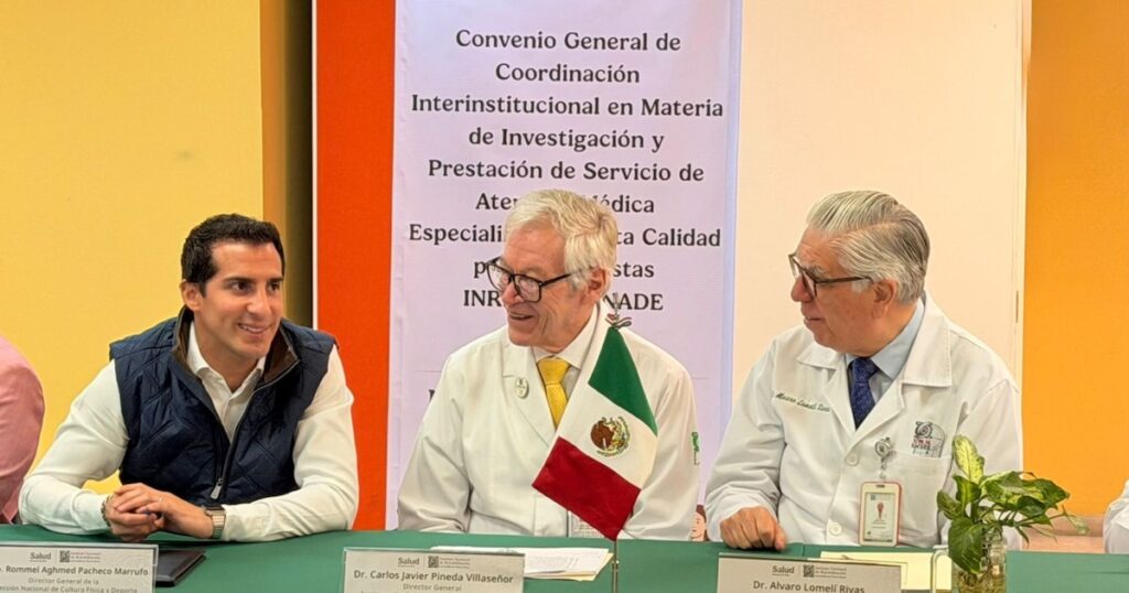 Convenio para Mejorar la Atención a Atletas de Alto Rendimiento en México
