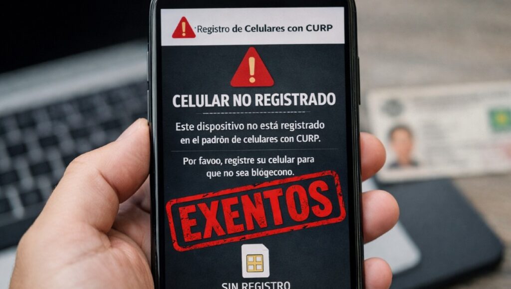 Exenciones en el Registro de Telefonía con CURP