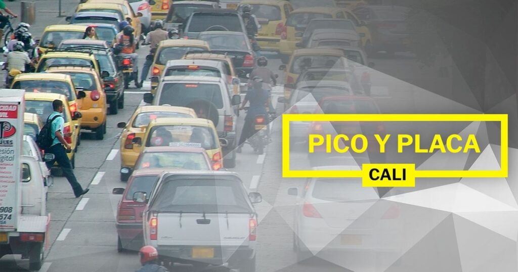 Restricciones de tráfico en Cali para el lunes 6 de abril