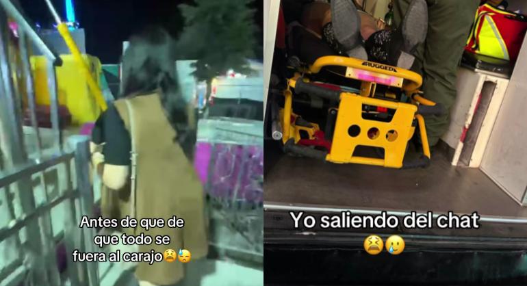 Aventura en la Feria de Santa Rita: De risas a la ambulancia