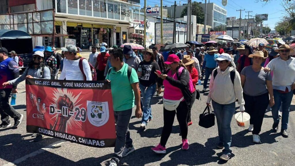 Movilizaciones de Maestros en CDMX y Chiapas: SNTE y CNTE se Preparan