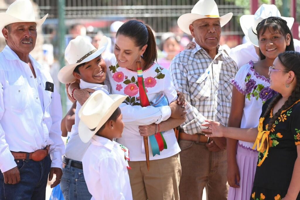 Sheinbaum resalta la riqueza de México en su visita a Sonora