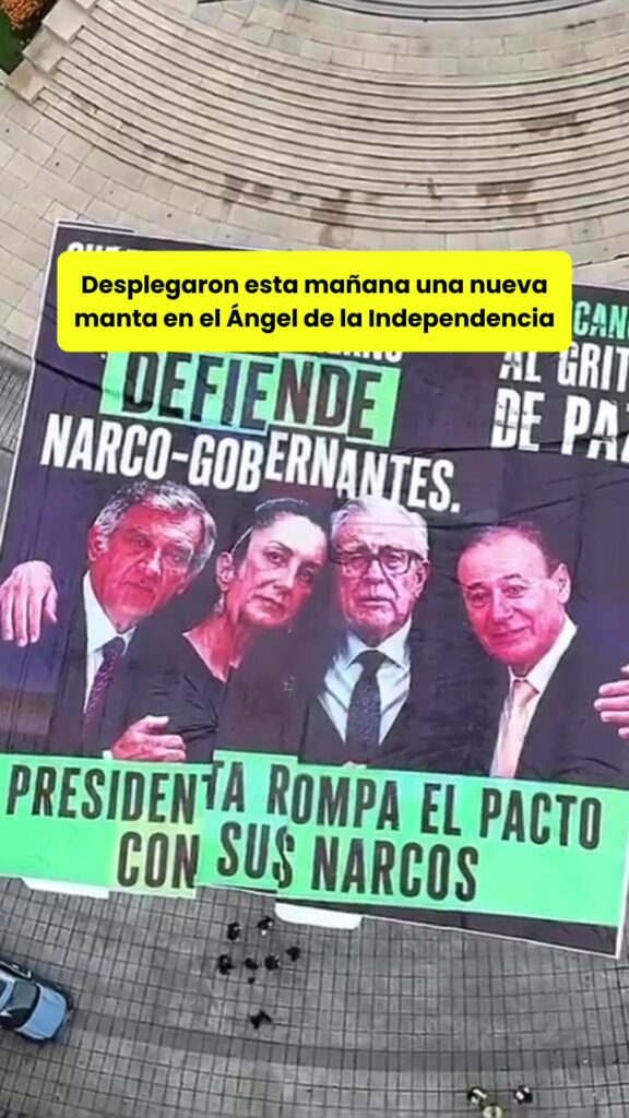 @elhilomx “Rompa el pacto con sus narcos” exige @mexicanosgritan a la presidenta…