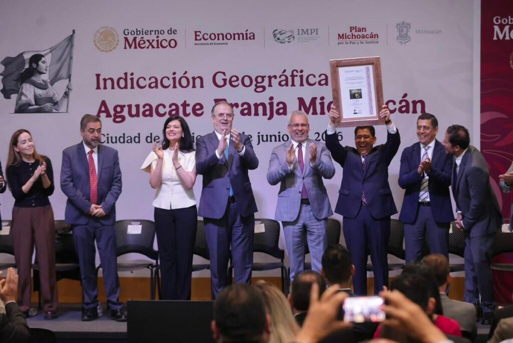 Aguacate de Michoacán recibe protección de Indicación Geográfica para su exportación