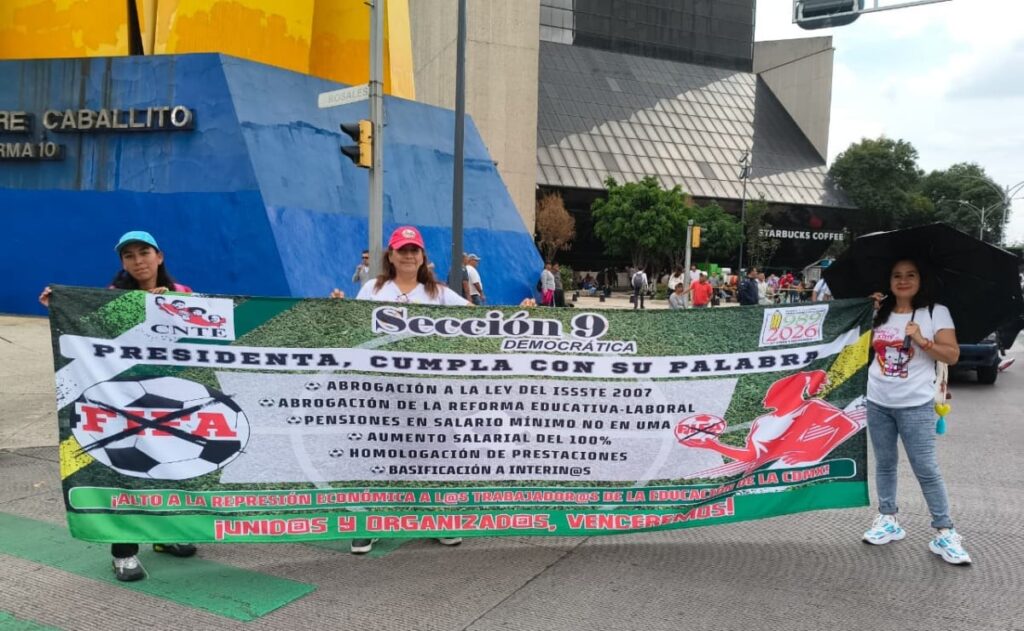 CNTE pide claridad sobre la disposición del gobierno a dialogar