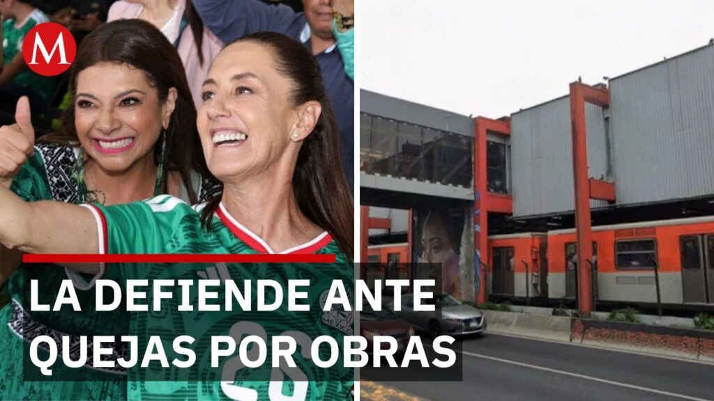 Claudia Sheinbaum apoya a Clara Brugada en proyectos de obras en la Ciudad de México