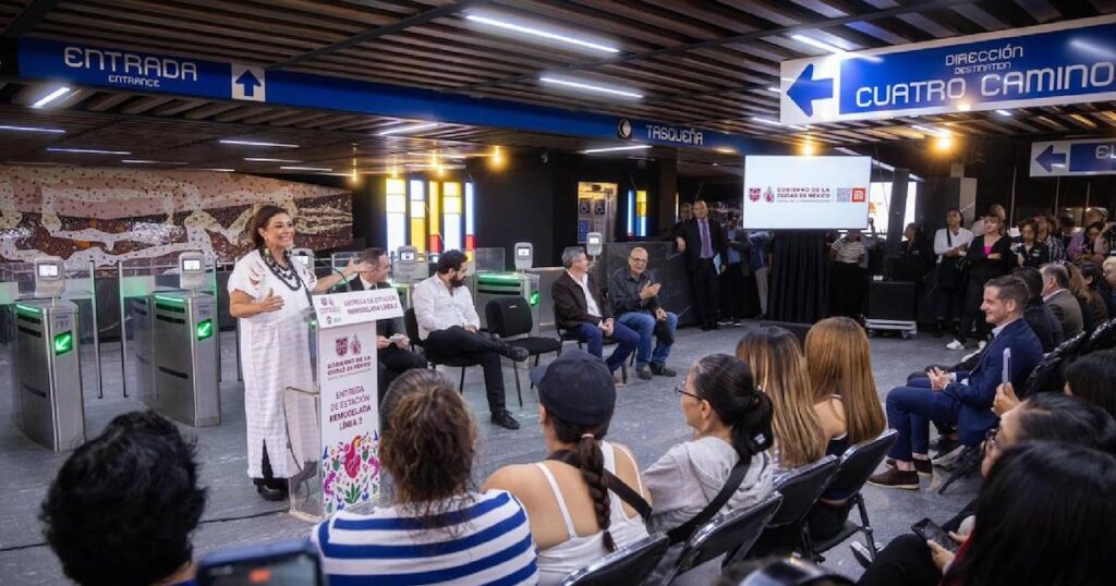 Metro extiende horarios para el partido México contra Chequia