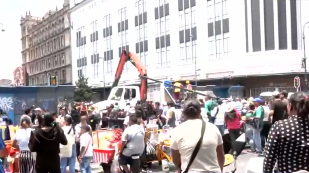 Operativo Especial en el Centro Histórico por Aglomeraciones en CdMx