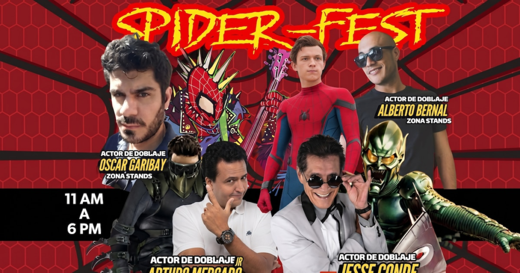 Spider-Fest en CDMX: Doblaje, Concursos y Proyecciones Gratis