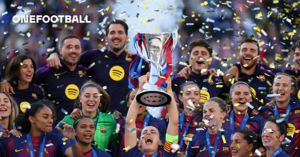 UEFA celebra el nuevo formato de la Champions Femenina tras audiencias récord