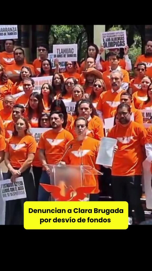 @elhilomx MC denuncia ante la Contraloría local a Clara Brugada por presunto des…