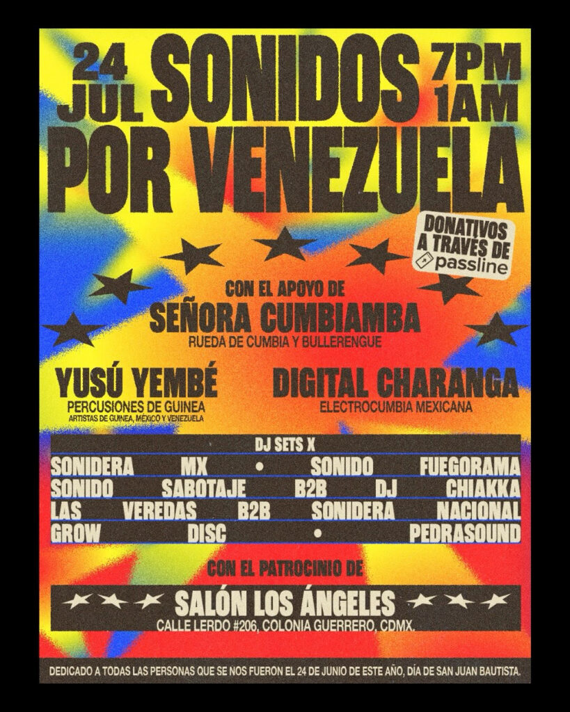 Baile Solidario en CDMX: Unidos por Venezuela