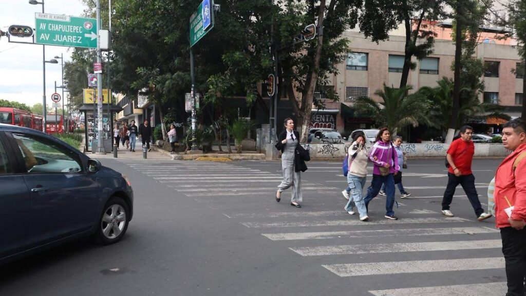 Caminar en la CDMX: un peligro latente con más de 4 mil atropellos en 2025