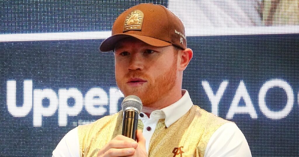 Canelo Álvarez revela sus planes de retiro del boxeo en tres años