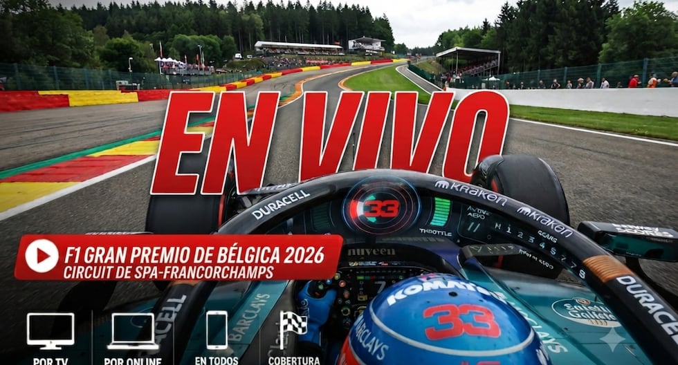 Checo Pérez en el GP de Bélgica 2026: Mira la carrera en vivo gratis