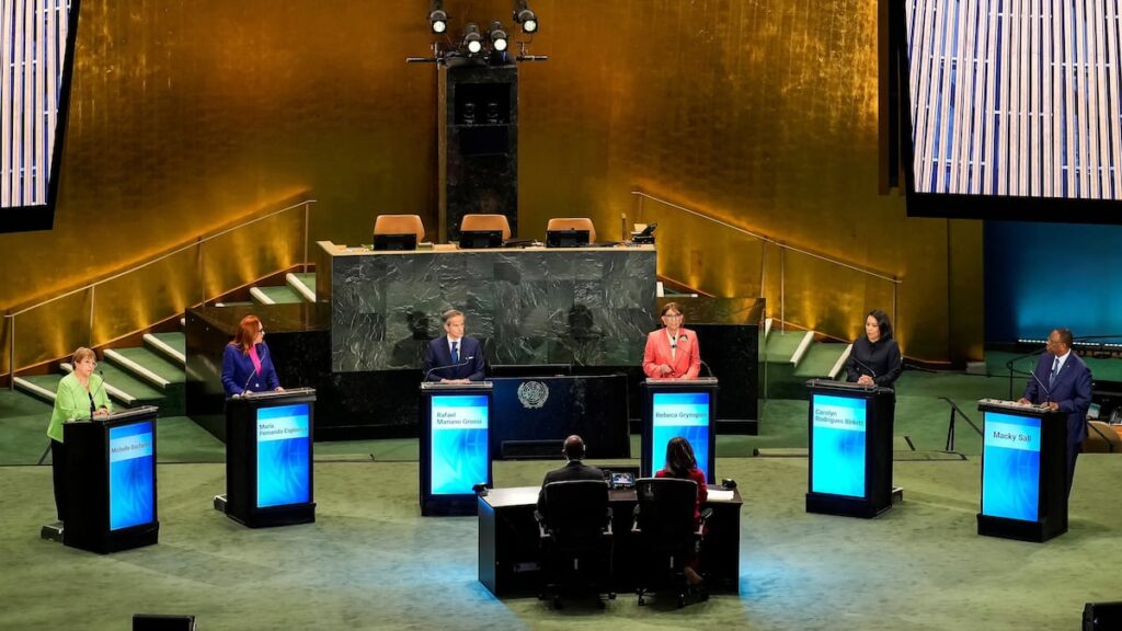 Debate entre candidatos a liderar la ONU sin un claro vencedor