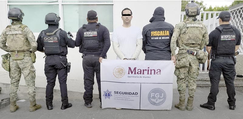 Detienen en CDMX a supuesto jefe del huachicol