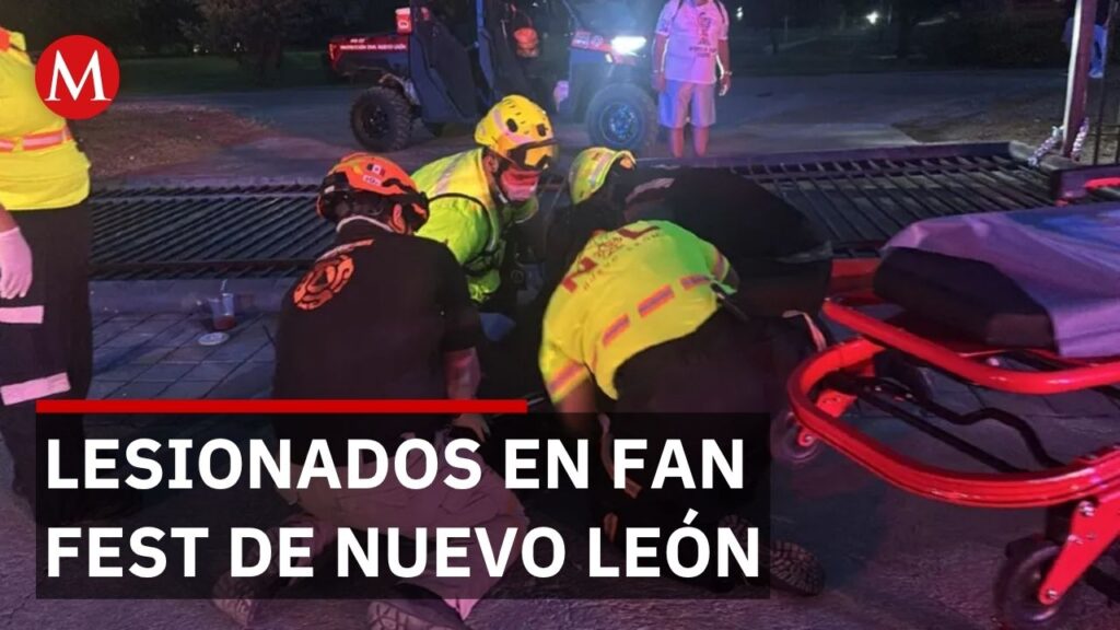 Fan Fest en Monterrey provoca desorden y múltiples lesiones