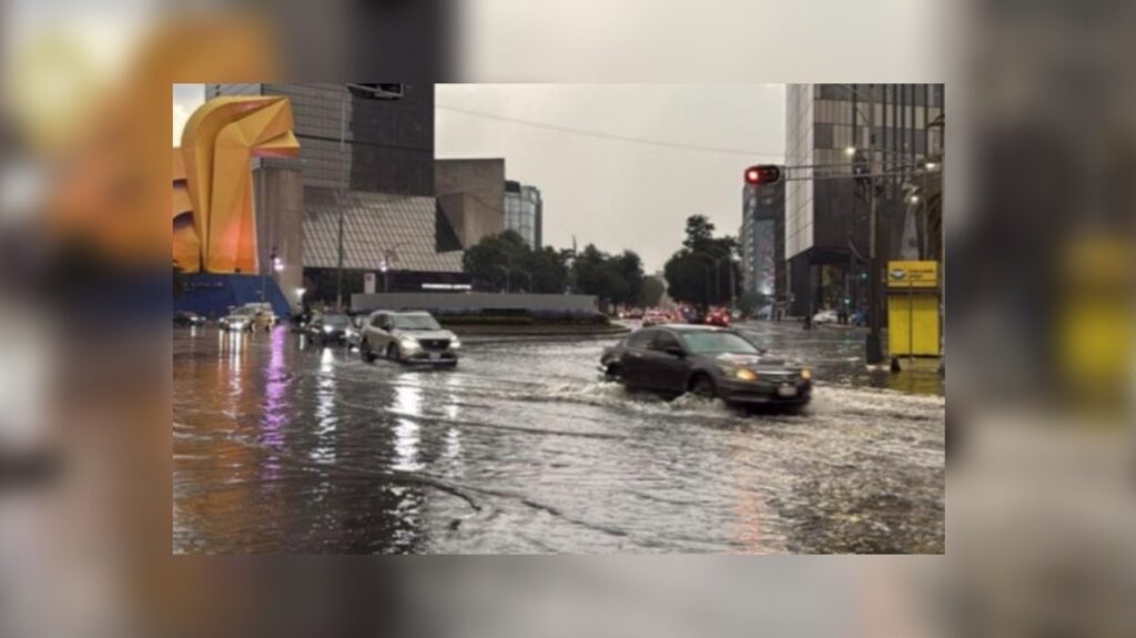 Lluvias en CdMx provocan afectaciones y caos en la movilidad hoy 8 de julio