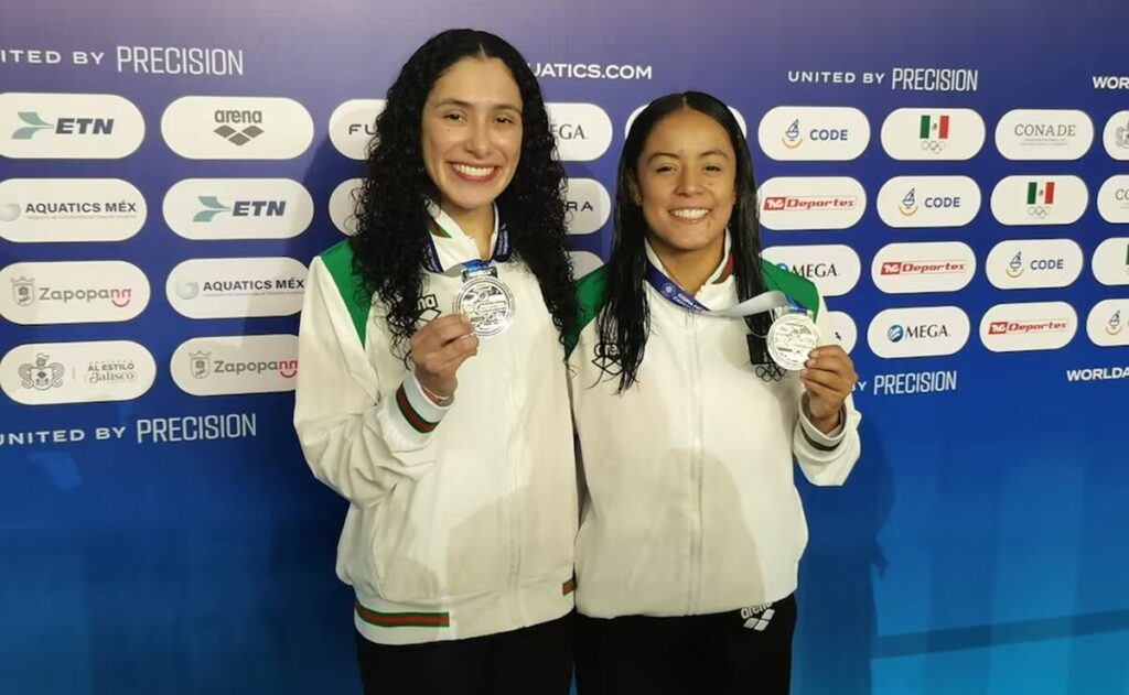 México destaca en la Copa de Clavados con medallas de plata y bronce