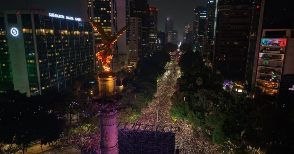 México e Inglaterra convocan a 1.3 millones en la CDMX por el Mundial