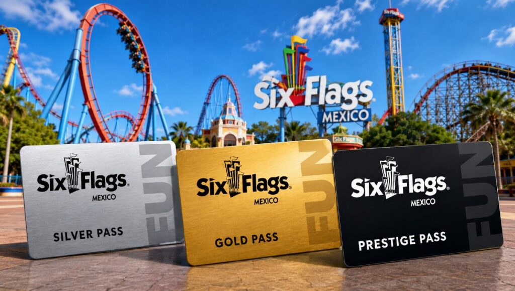 Six Flags México reduce precio del Prestige Pass 2026 y detalla beneficios