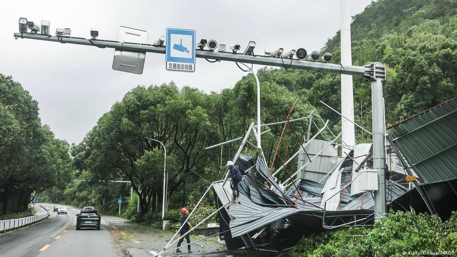 Tifón Noul amenaza el sureste de China