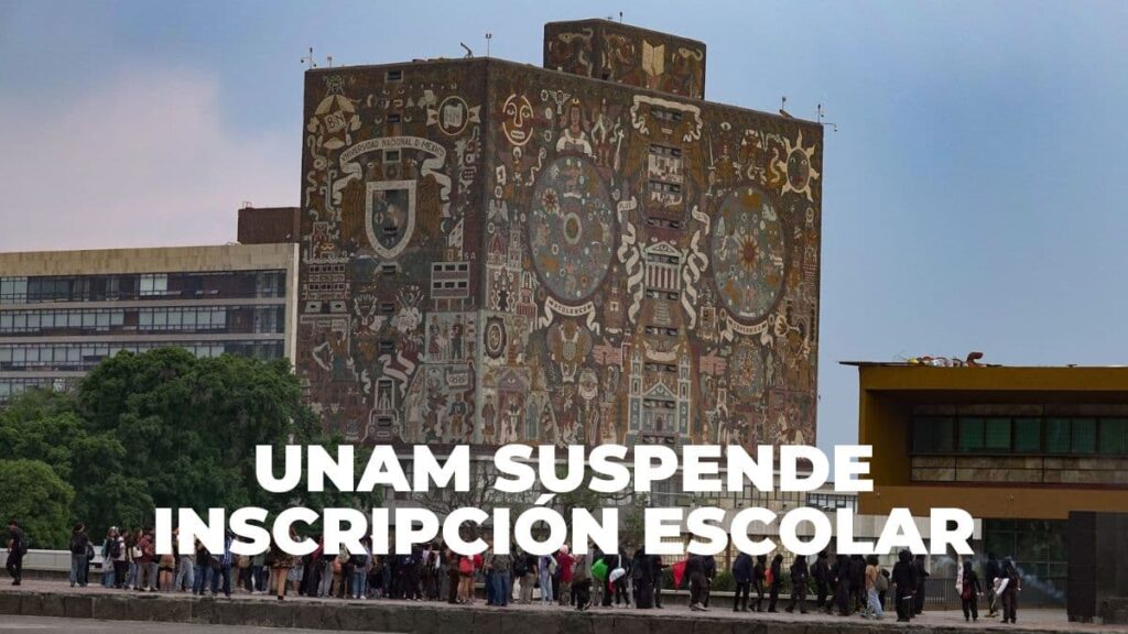 UNAM detiene inscripciones para revisar el examen de admisión
