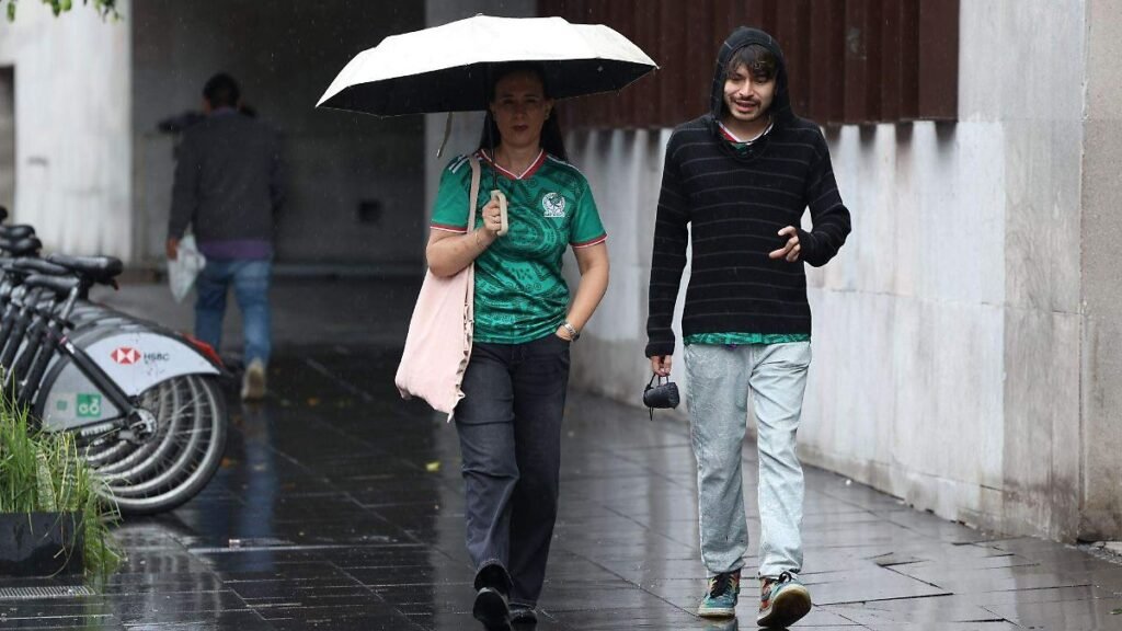 Lluvias inesperadas en la CDMX: ¿qué se prevé para el mediodía?