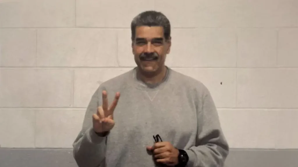 Maduro comparte imágenes desde su celda en Nueva York