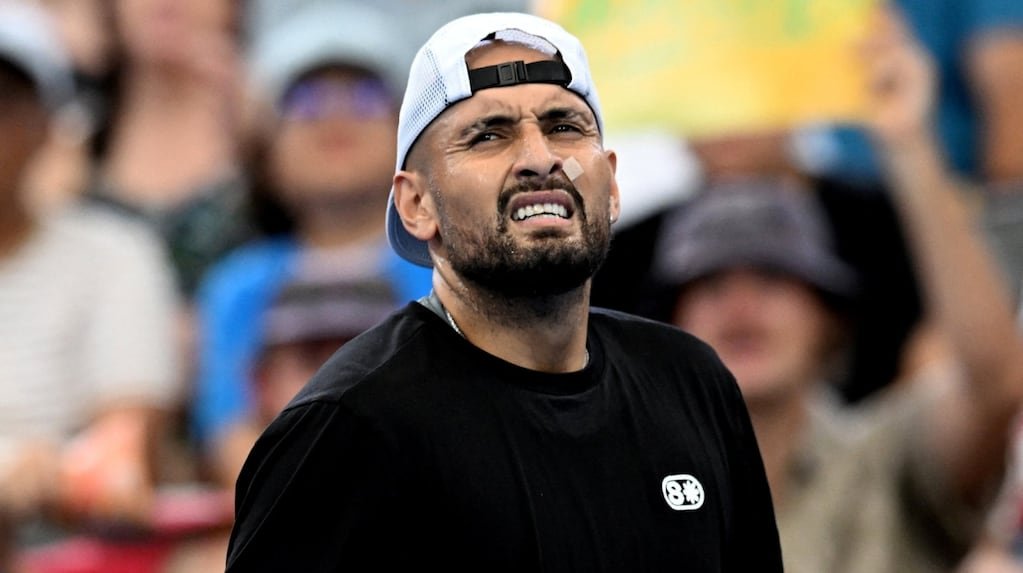 Nick Kyrgios suspendido provisionalmente por positivo en cocaína