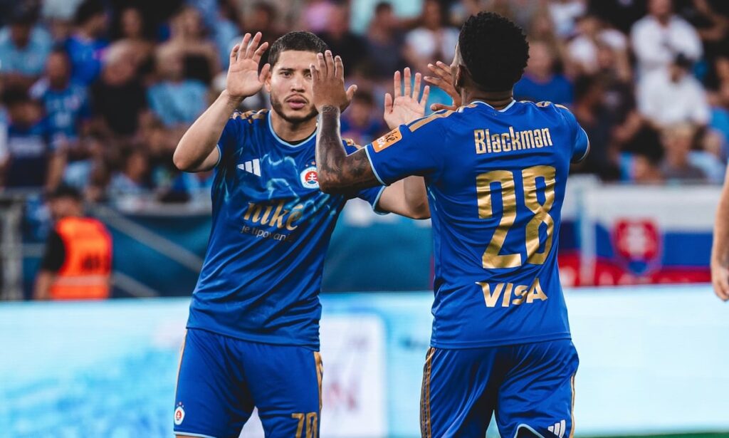 Slovan Bratislava a un paso de la Champions con Martínez y Blackman