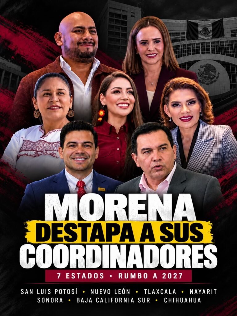 @elhilomx Este lunes presentó a siete coordinadores estatales que encabezarán la…