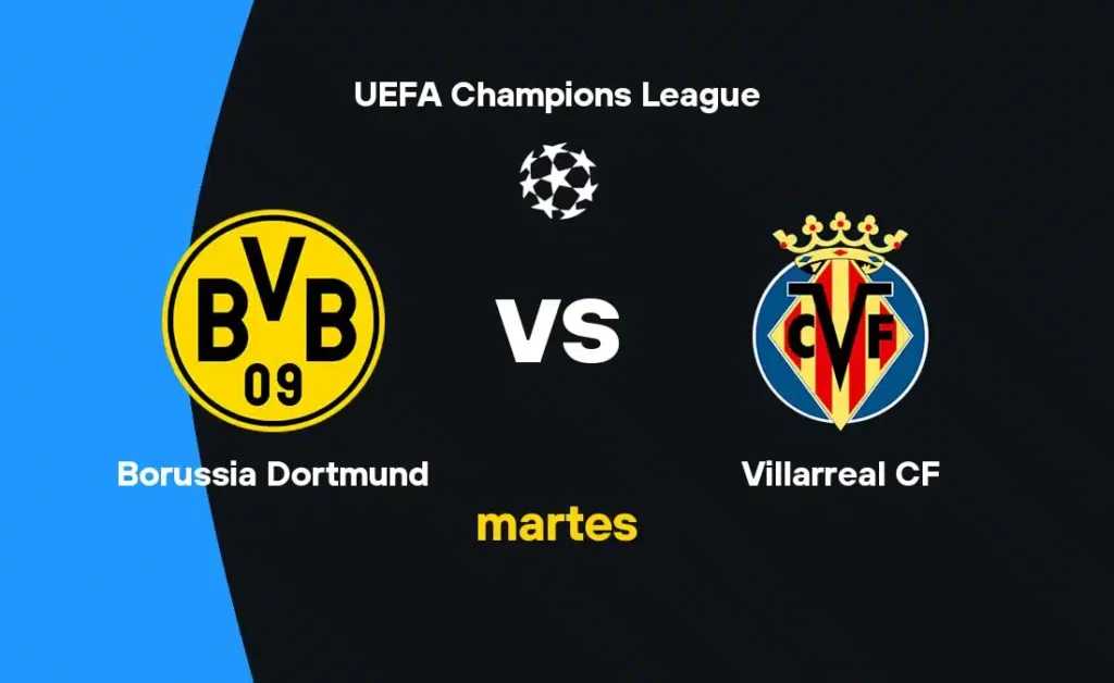 BVB se enfrenta al Villarreal: horario y canales para verlo en UCL