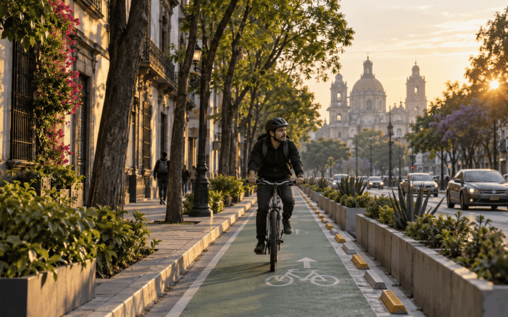 Bici en la ciudad: guía para explorar los barrios de la CDMX