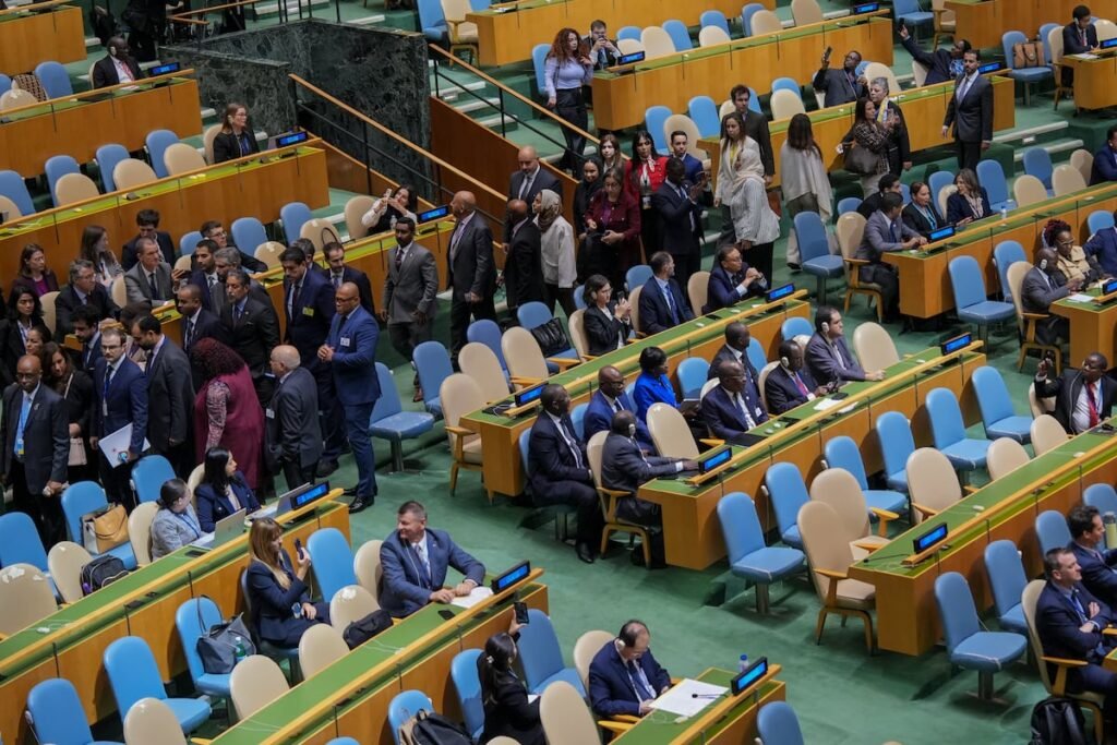 Delegaciones se retiran de la ONU antes del discurso de Netanyahu