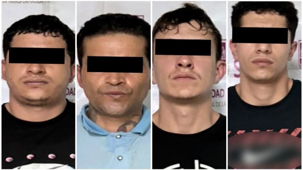 SSC captura en CDMX a cuatro sospechosos de un robo millonario en Saltillo