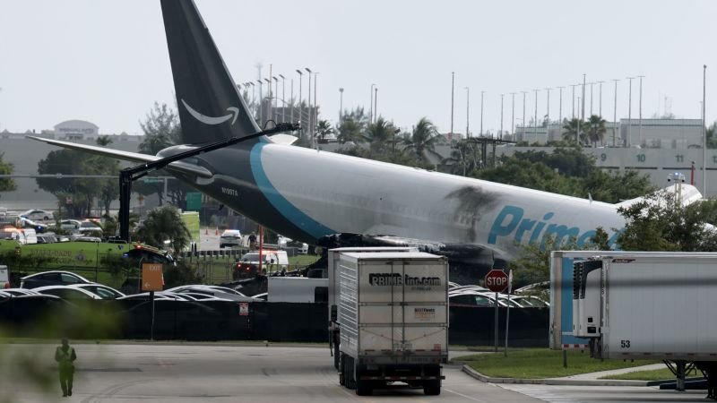 Tragedia en Miami: Accidente de avión de carga de Amazon deja múltiples víctimas